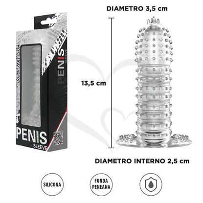 Funda para pene estimuladora vaginal